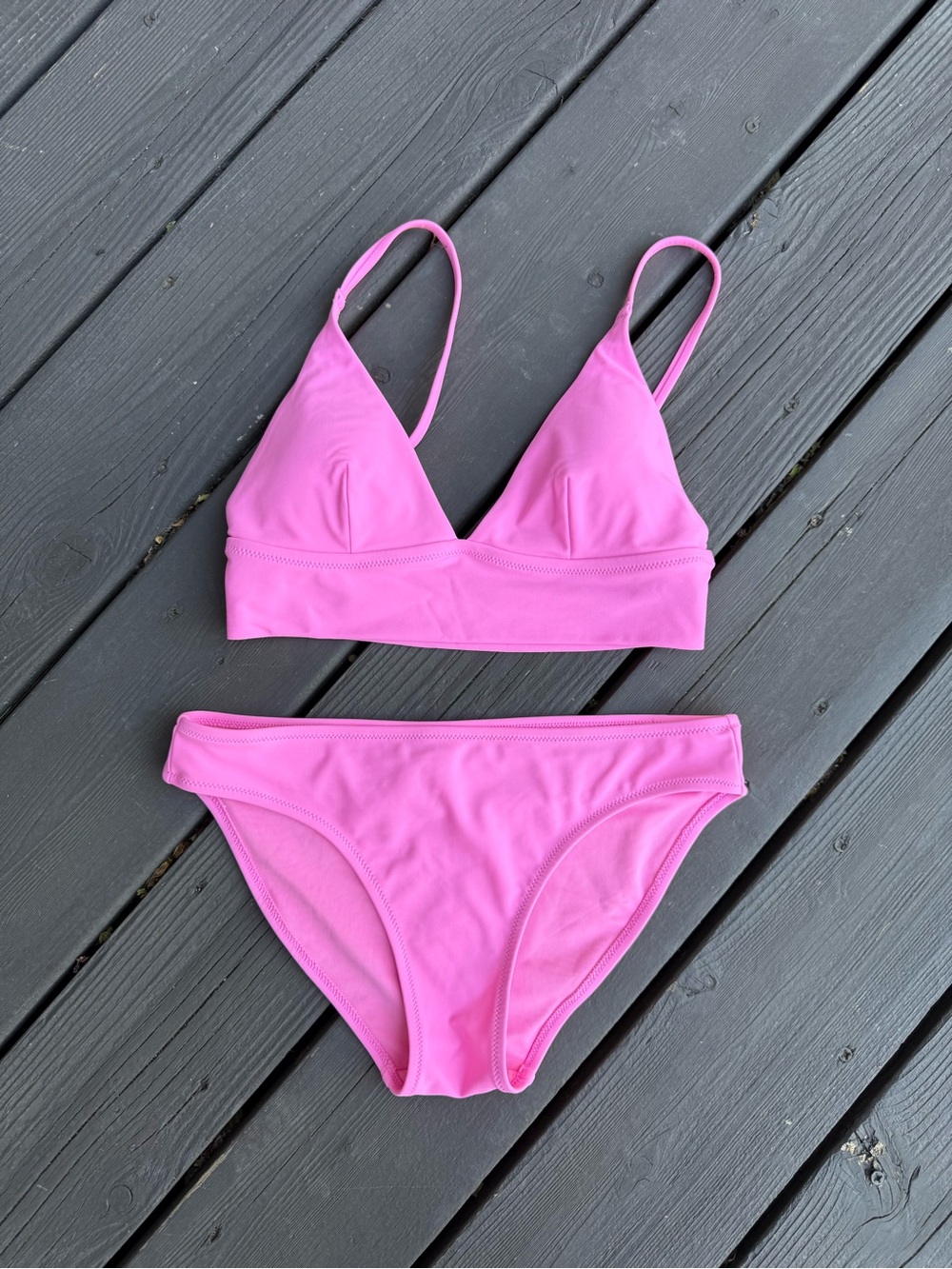 aerie Bright Pink Bikini Set